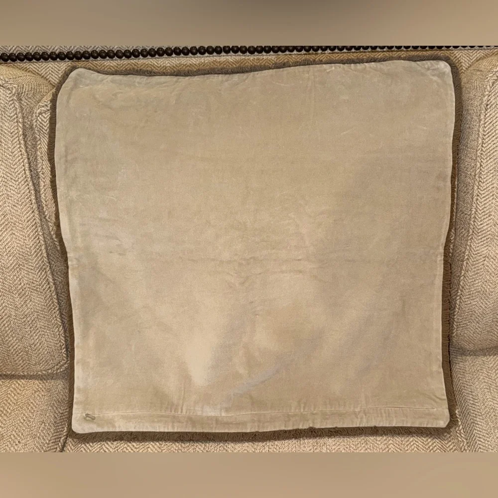 Pottery Barn Stunning Claudine Print Pillow Cover, 24", Indigo Multi - Picture 5 of 7